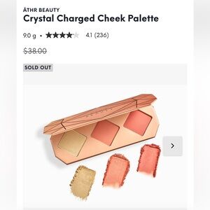 Cheek Palette - Gold and Coral